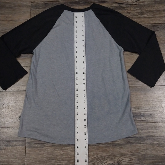 Vans Shirt Retro Vintage Y2K Vibes T-shirt Womens M Classic Baseball Logo Graphi - Picture 7 of 8